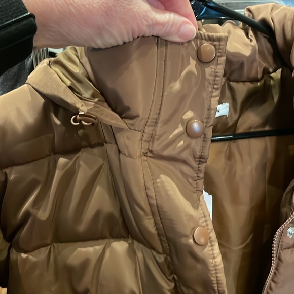 Women’s Puffer Crop PAC Sun Jacket With Hood - Picture 3 of 5